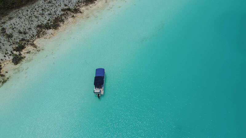 Bacalar: 3-hr Pontoon Boat Tour with Beach Club + Kayaks - Cocalitos Beach Club and the option to slow down