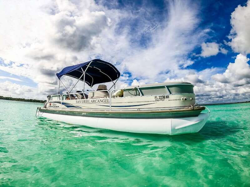 Bacalar: 3-hr Pontoon Boat Tour with Beach Club + Kayaks - The Pirate Canal, the tour’s main event