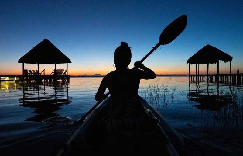 Bacalar: Full Day Kayak Rental in the Lagoon of Seven Colors - Reaching places larger boats cannot