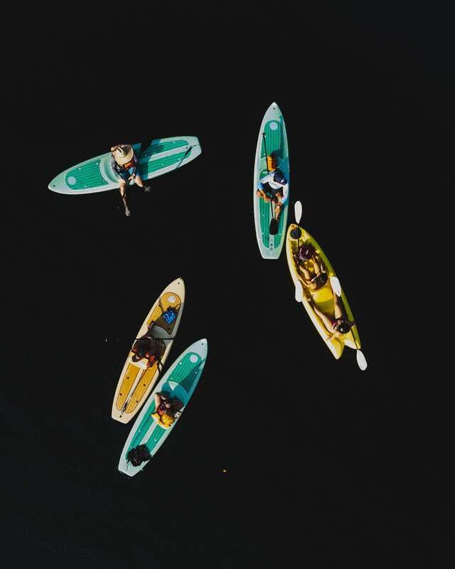 Bacalar Lagoon Full-Day Kayak & Snorkel Rental - Paddling toward Birds Island
