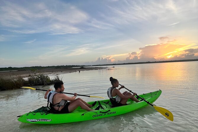 Bacalar Sunrise in Kayak - Canal de los Piratas: The Main Stop