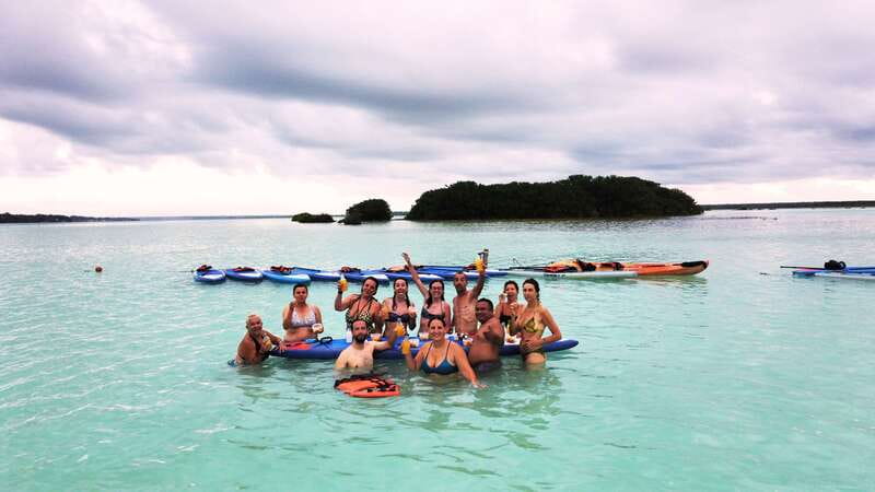 Bacalar: Sunrise Paddleboard Tour with Floating Picnic - Key points to know before booking