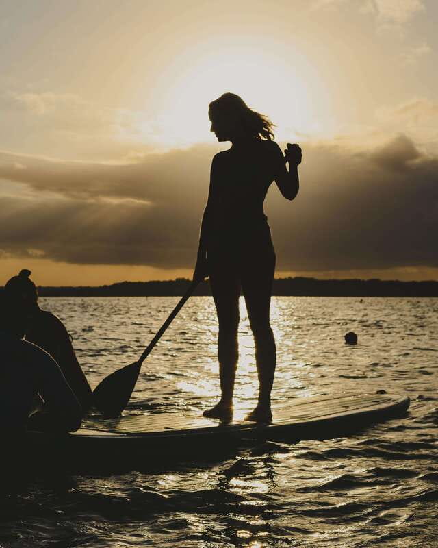 Bacalar Sunrise Stand Up Paddleboard Tour with Breakfast - Getting your board and learning the basics