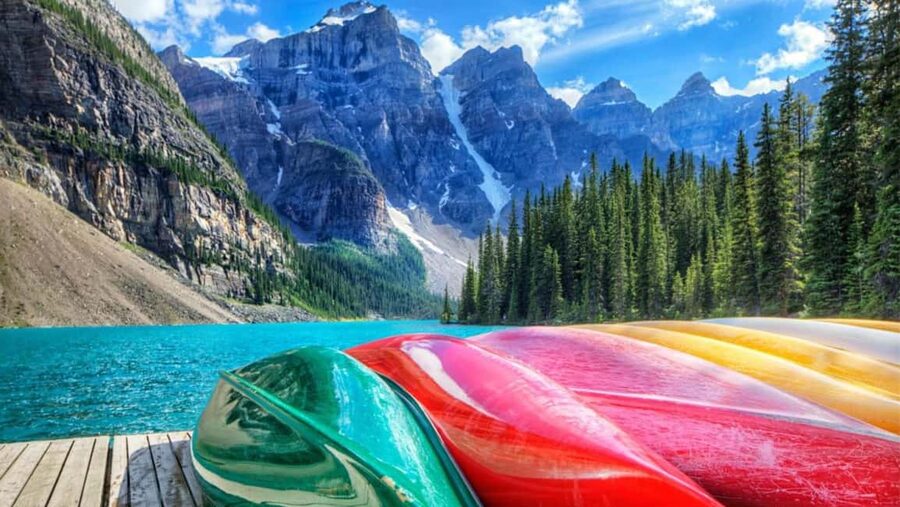 Banff/Canmore Moraine Lake & Lake Louise-Hike/Canoe/Sightsee - Why the extra time matters at Moraine Lake and Lake Louise