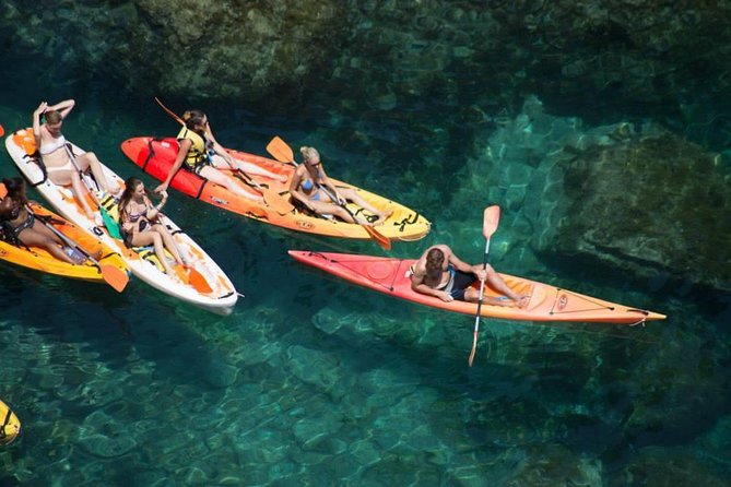 Barcelona Costa Brava Kayak, Snorkel & Cliff Jump Day Tour - Lunch and free time on the beach