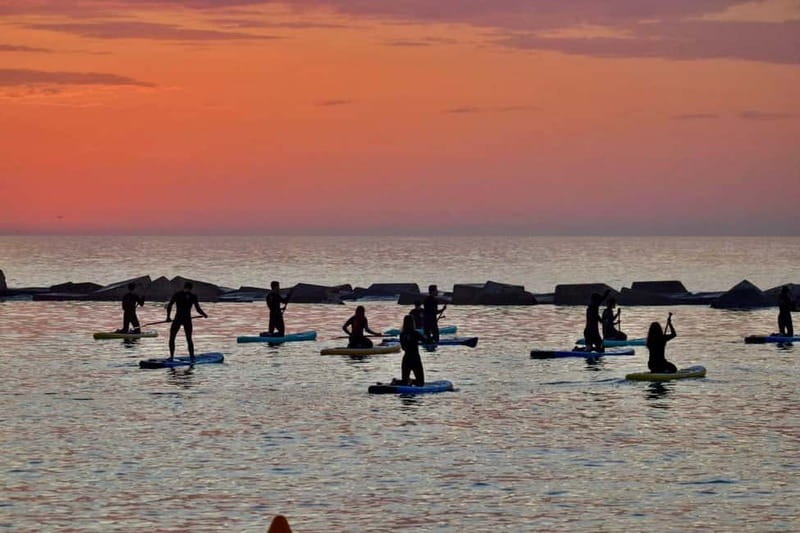 Barcelona: Paddleboarding at Sunrise. Includes: instructor, photos, equipment - Key points to know before you book