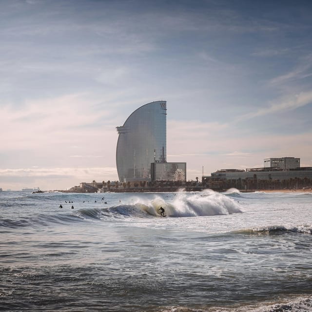 Barcelona: Sunrise or Sunset Paddle Surf with Photos - Choosing sunrise, sunset, or moonlight