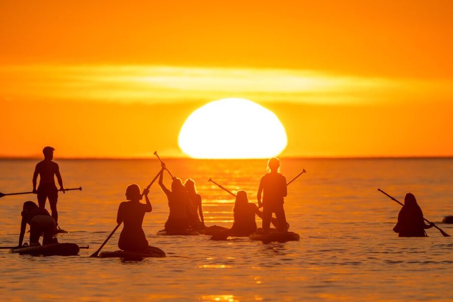 Barcelona: Sunrise Paddleboarding with Instructor and Photos - Ninety minutes on the water at sunrise