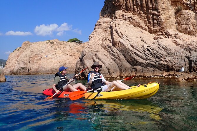 Barcelona Wild Experience: Kayak and Snorkel in Costa Brava - Getting ready for the kayak