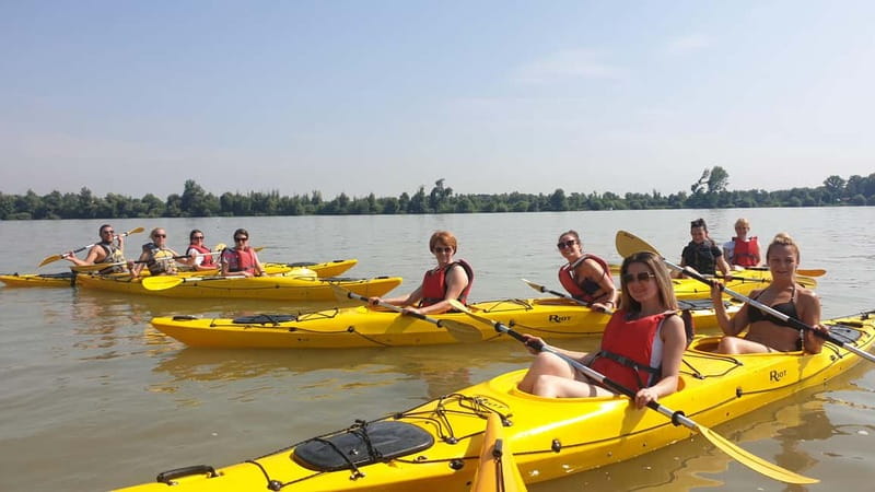 Belgrade: Great War Island Kayak Adventure - Sunset timing and the feel of the three hours