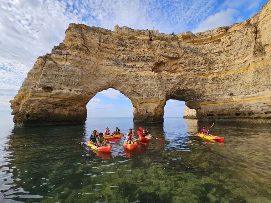 Benagil: 1:30Hour Kayak Rental with Private Parking - Why This Starting Point Makes Sense
