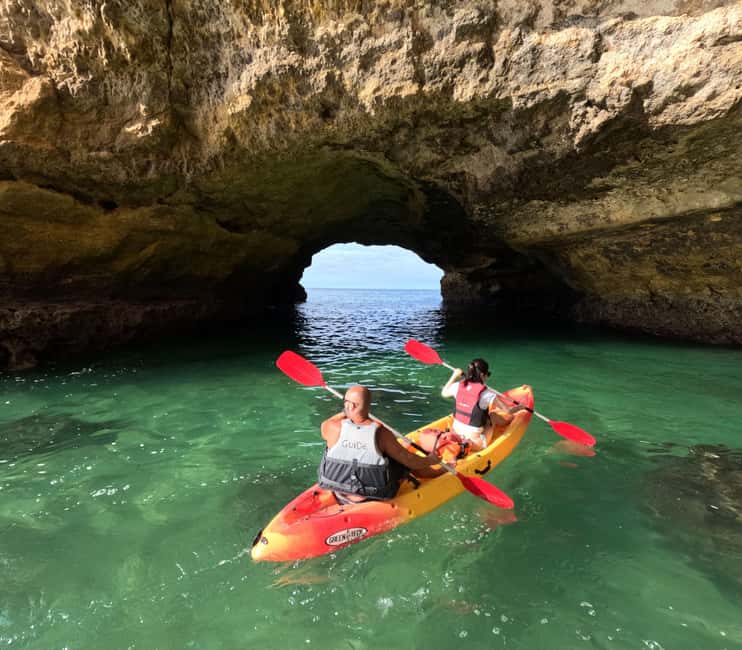 Benagil: 1:30Hour Kayak Rental with Private Parking - Benagil Cave From the Water