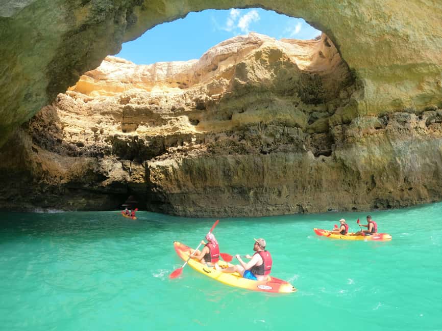 Benagil: 1:30Hour Kayak Rental with Private Parking - What the $34 Price Covers