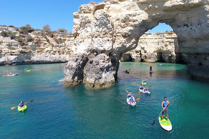 Benagil Area Kayak - The 40-minute boat ride along the Algarve coast