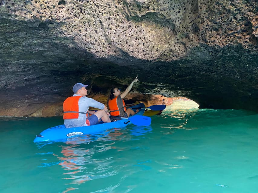 Benagil Beach: Secrets of the Sea Benagil Caves Kayaking - Entering the Benagil Sea Cave
