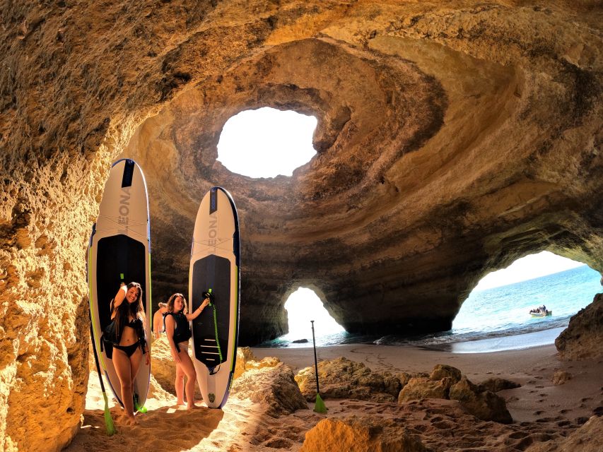 Benagil: Benagil Caves Guided Kayak Tour with Free 4K Photos - The secret caves before Benagil