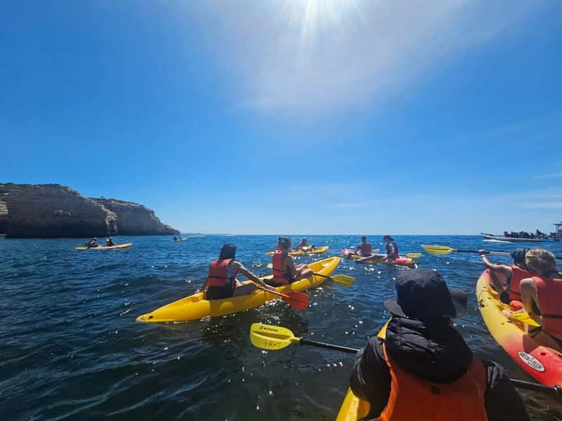 Benagil: Benagil Caves Guided Kayak Tour - Benagil Beach: the launch point