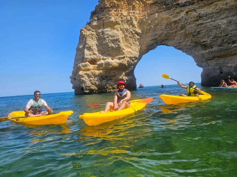 Benagil Cave: Guided Kayak Tour with Caves and Cliffs - Guides who make the difference