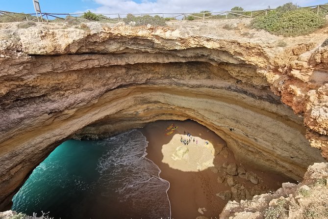 Benagil Cave - Sunrise or Sunset Kayak Tour (Small groups) - From Praia de Benagil to the cave entrance