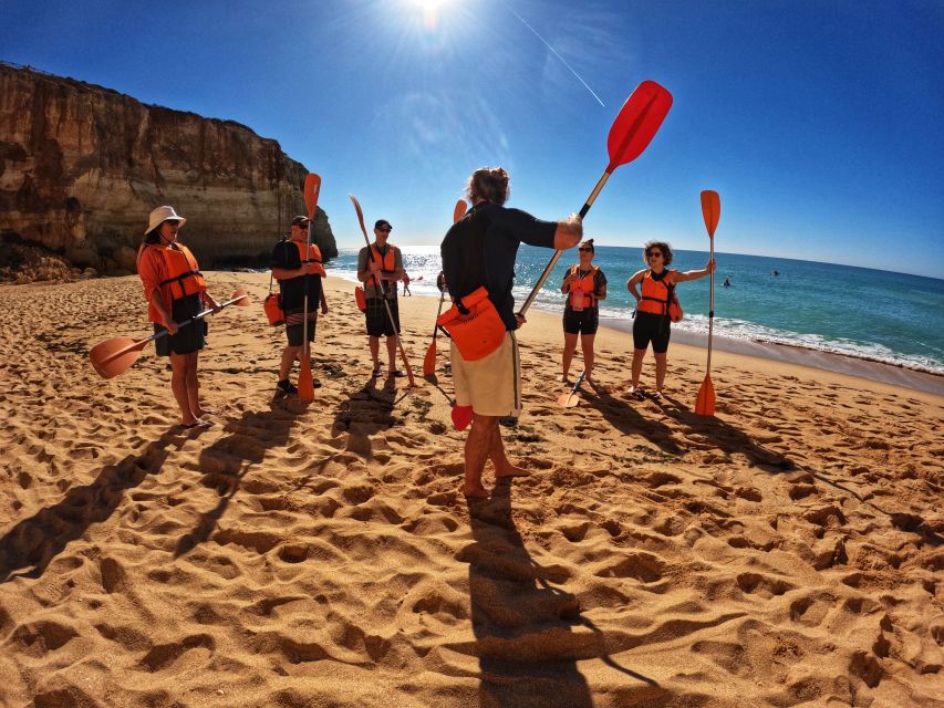 Benagil: Caves, Beaches, and Secret Spots Guided Kayak Tour - What the guides do well