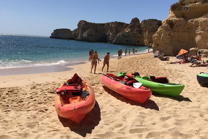 Benagil caves's kayak tour - Entering Algar de Benagil