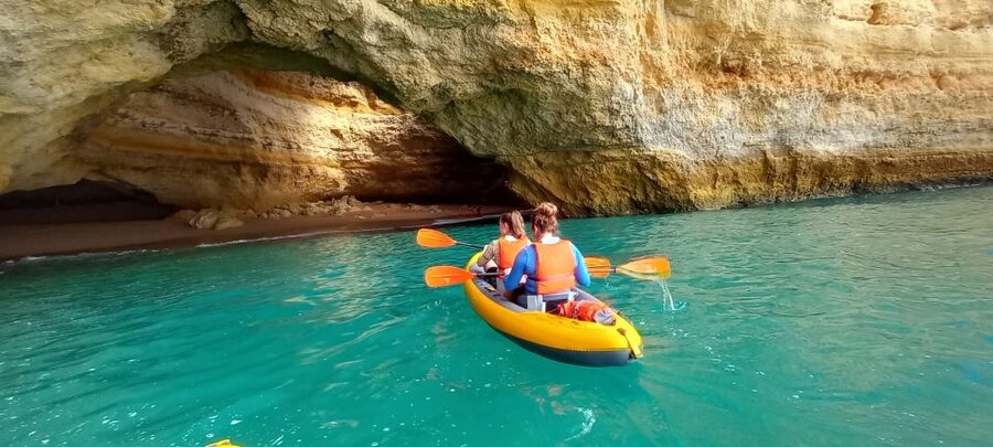 Benagil Caves: small group Kayaking Tour with a Local Guide - Meeting near Benagil Beach, not on it