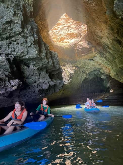 Benagil: Guided Kayak Tour inside caves and Praia da Marinha - Is $36 a good value for two hours?