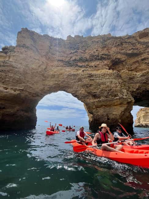 Benagil: Kayak Adventure - Starting at Benagil Beach