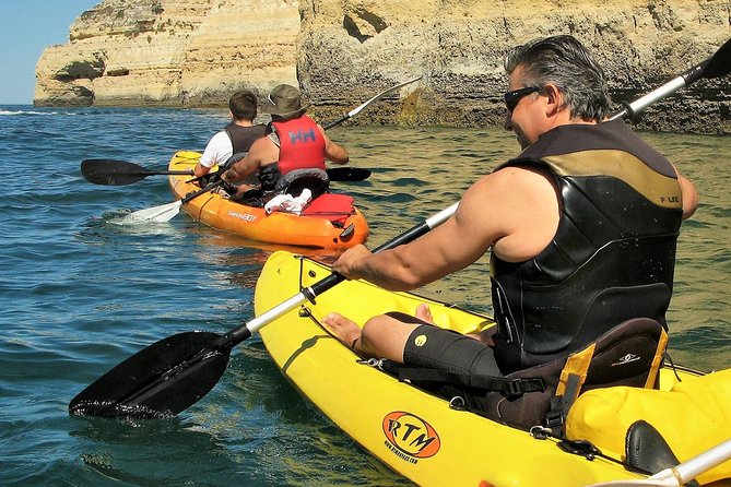 Benagil Kayak Tour On Board a Fantastic Catamaran - Inside Benagil and the nearby caves