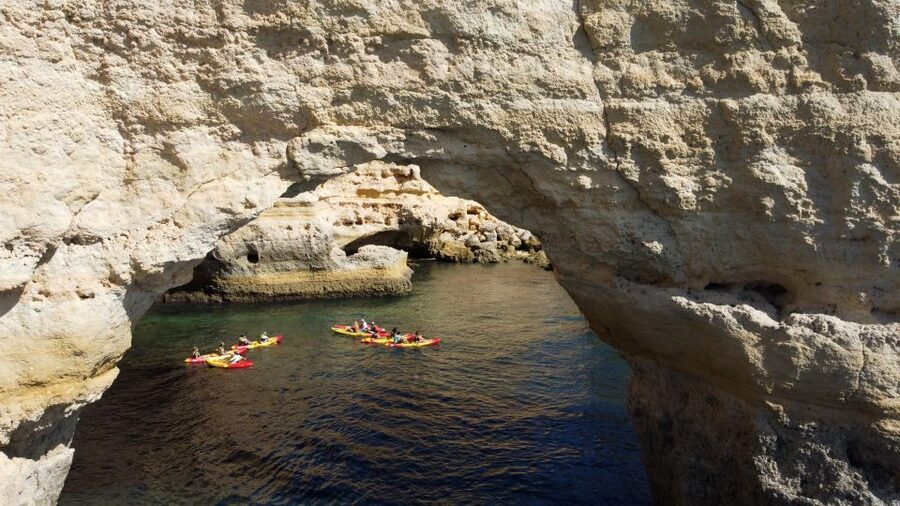 Benagil: Kayaking Adventure in Benagil Caves & Marinha Beach - Why Benagil Cave is best seen from a kayak