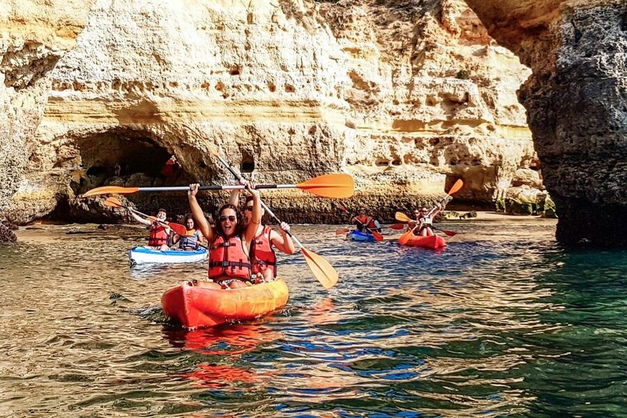 Benagil: Kayaking Tour to the Benagil Cave (Free Shower) - The smaller caves and beaches make the tour worthwhile