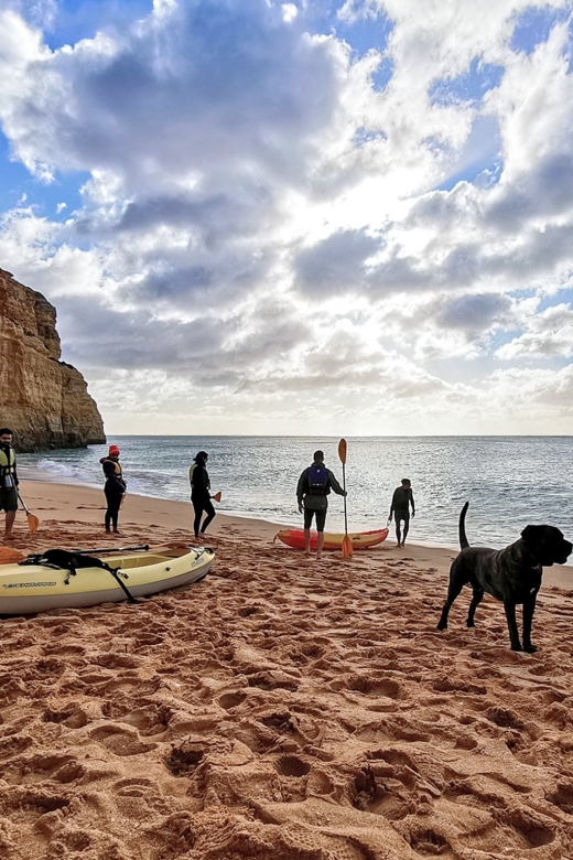 Benagil: Kayaking Tour to the Benagil Cave (Free Shower) - What to wear and what happens after the tour