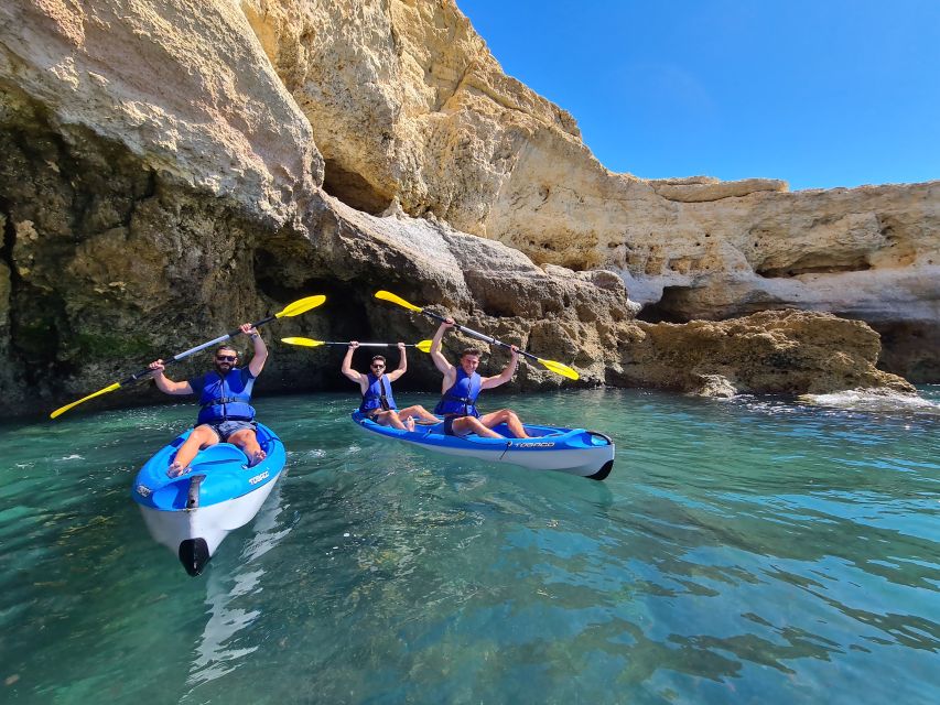 Benagil: Kayaking Tour with a Local Guide - Getting Comfortable in the Kayak