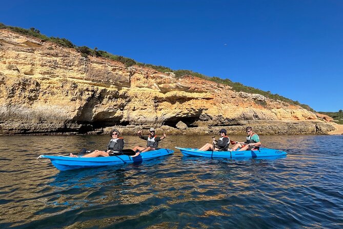 Benagil, Marinha & Albandeira - Kayak w/ Local Guide - Albandeira Beach and the Return Journey