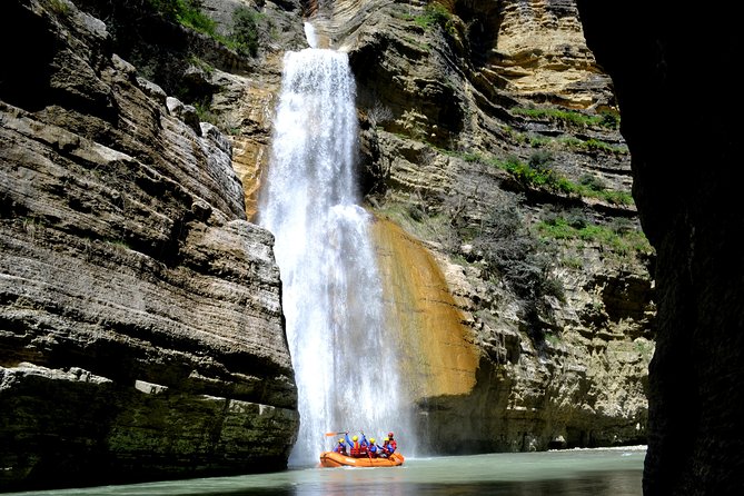 Berat Rafting, Kayaking & River Tubing – Osumi Canyons - Getting equipped at Albania Adventure Resort Bigaz