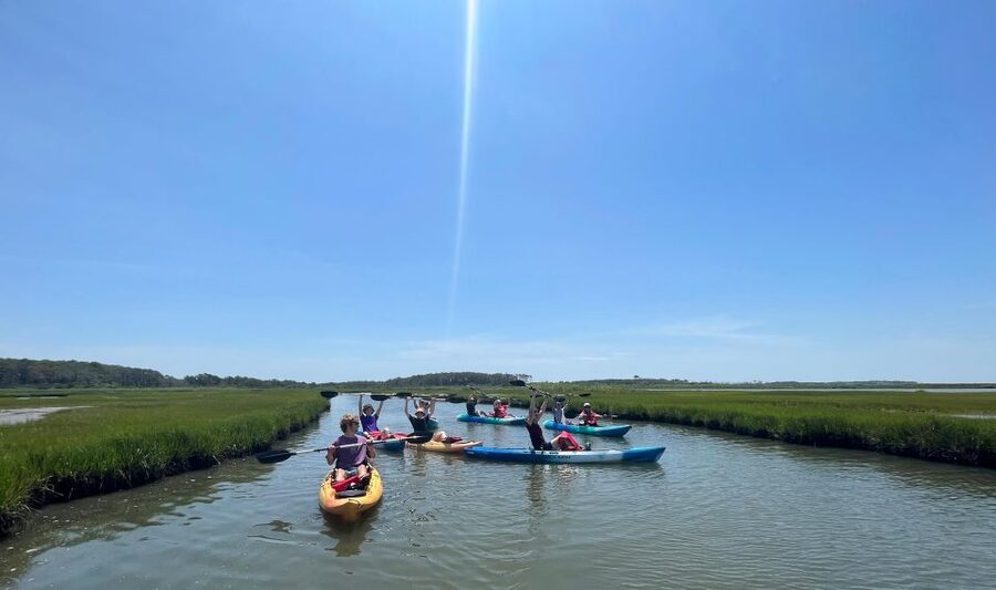 Berlin: Assateague Island Wildlife Discovery Kayak Tour - The first stretch: getting used to your kayak