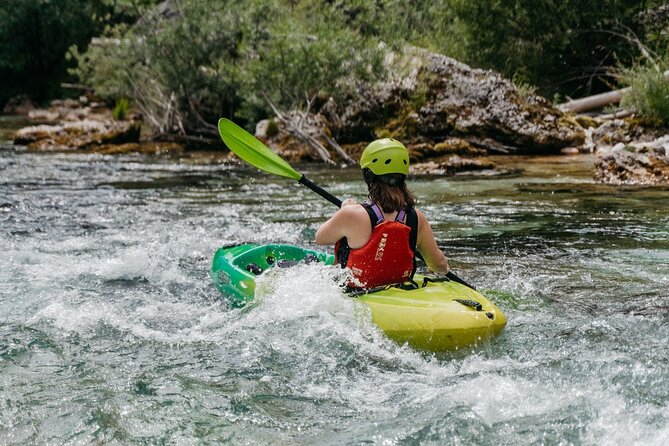 Best Guided Kayaking Tour in Soča Valley With Photos - Equipment, safety, and the photos afterward