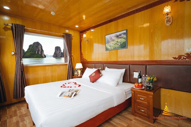 Best Lan Ha Bay Cat Ba Cruise 2 Days 1 Night Less touristy - Ba Trai Dao: the best swim stop