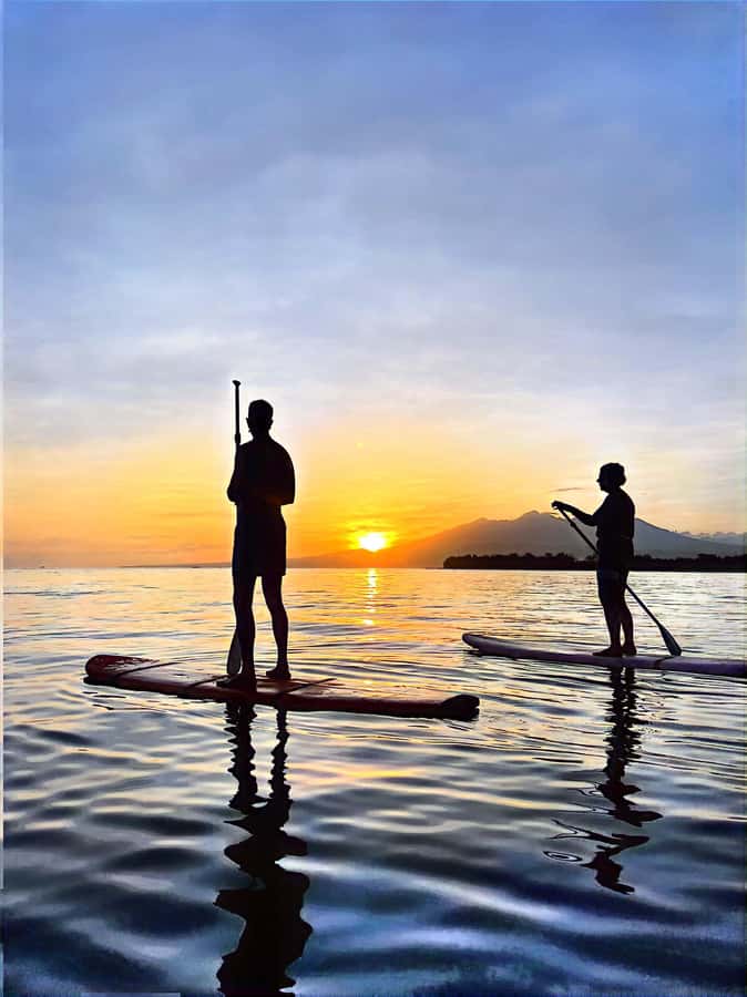 Best Sunrise SUP Or Kayak With Drone Shoot - Starting before dawn at Moana Bar