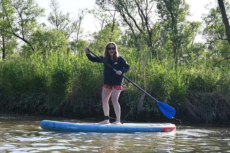 Biesbosch: SUP Board Rental - Getting comfortable on a stable SUP board