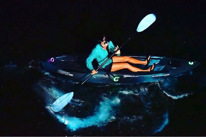 Bioluminescent Clear Bottom Kayak or Paddleboard Sit-On-Top Kayak Hybrid Tour! - Meeting at Cocoa Beach Country Club