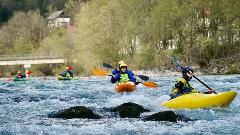 Bled: kayaking trip on the river Sava - Why the Sava River works for a first kayak trip
