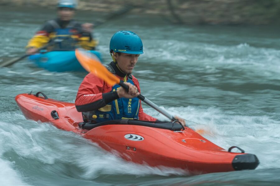 Bled: Sava River Kayaking Tour - Getting fitted with the right equipment