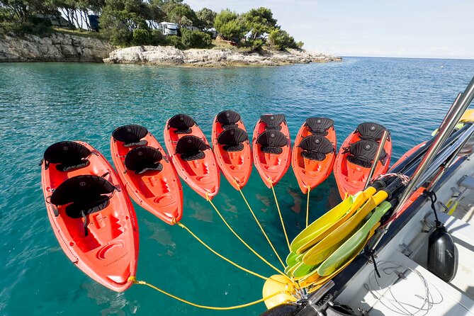 BOAT & KAYAK! Sea Adventure - Snorkeling & Cliff Jumps - GoPro photos and the value of the package