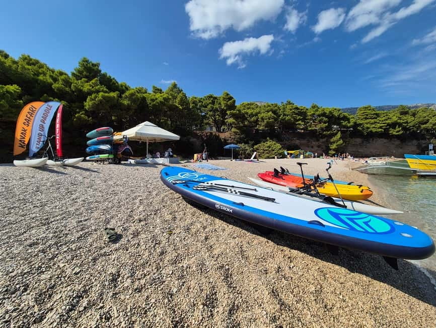 Bol: Zlatni Rat Beach Stand Up Paddle Board Rental - Why Zlatni Rat is a fine place to try paddleboarding
