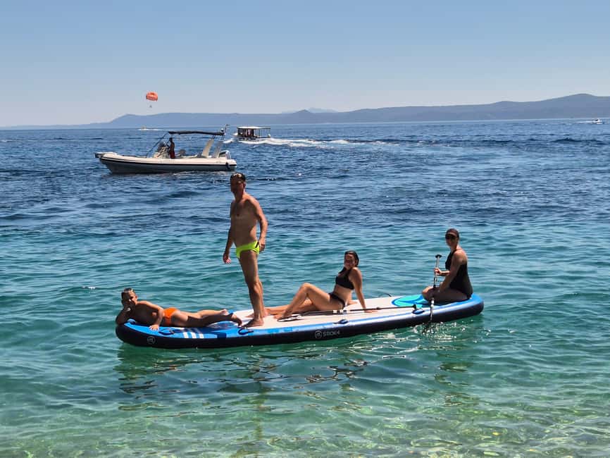 Bol: Zlatni Rat Beach Stand Up Paddle Board Rental - Helpful extras from the stand