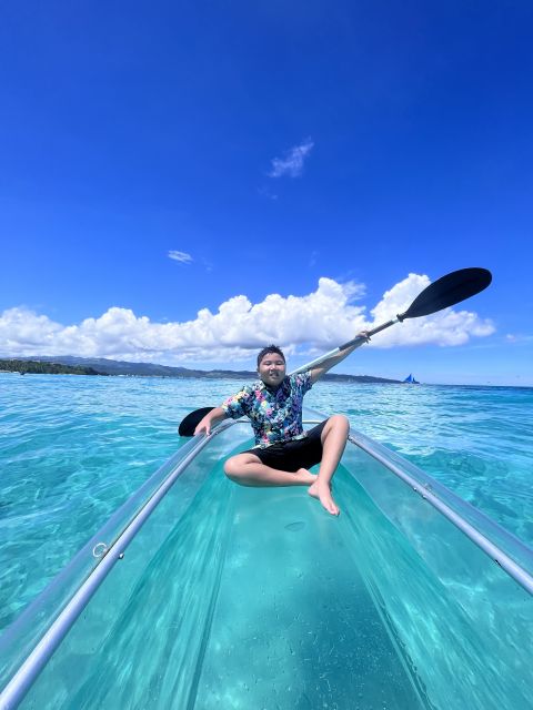 Boracay - Crystal Kayak phot-op Experience - Why the guide can make or break the value