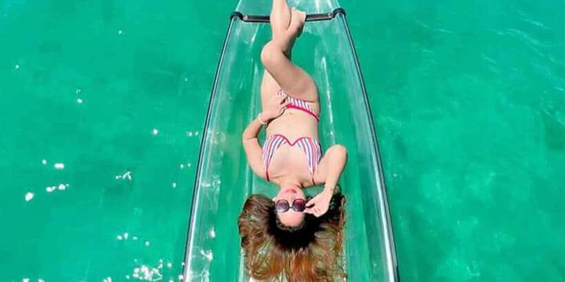Boracay: Crystal Kayak Photo-op Experience - Booking, Cancellation, and Language Details