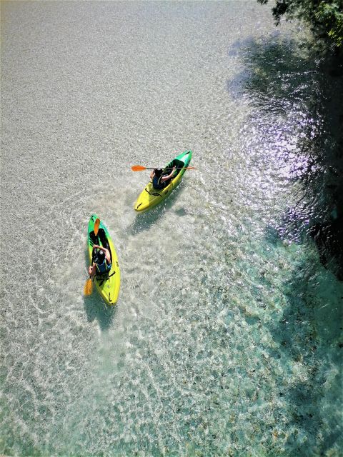 Bovec: Iconic Sit-on-Top Kayak Tour on Soča River +FREEphoto - Who should book this activity?