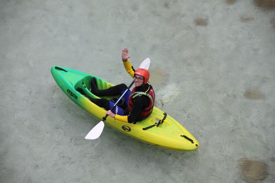 Bovec: Whitewater Kayaking on the Soča River - One and a half hours on the emerald Soča